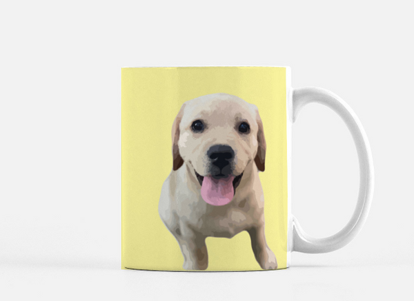 Custom Pet Mug - 11oz | Pets to Prints.