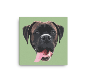 Custom Pet Portrait Canvas | Pets to Prints.
