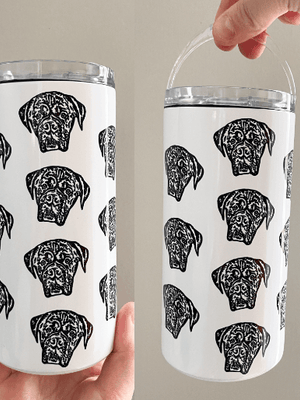 Custom Pet Portrait Insulated Can Cooler 4 in 1 - Pets to Prints
