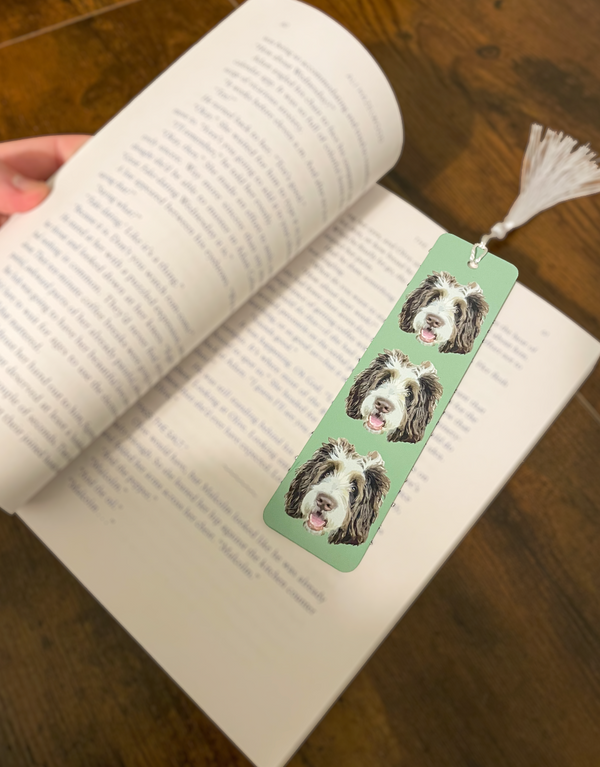 Custom Pet Portrait Bookmark - Pets to Prints