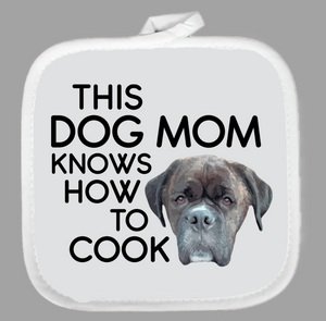 Custom Pet Portrait Pot Holder/Hot Pad - Pets to Prints