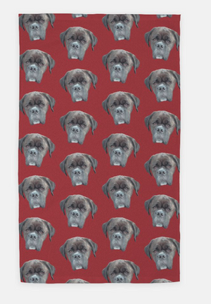 Custom Pet Portrait Kitchen/Hand Towel - Pets to Prints
