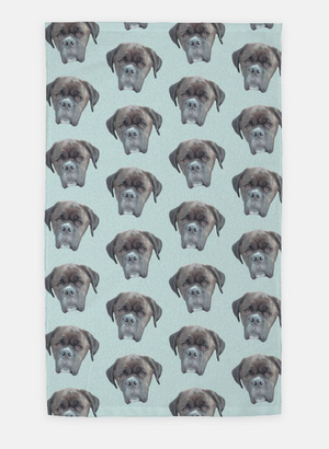 Custom Pet Portrait Kitchen/Hand Towel - Pets to Prints