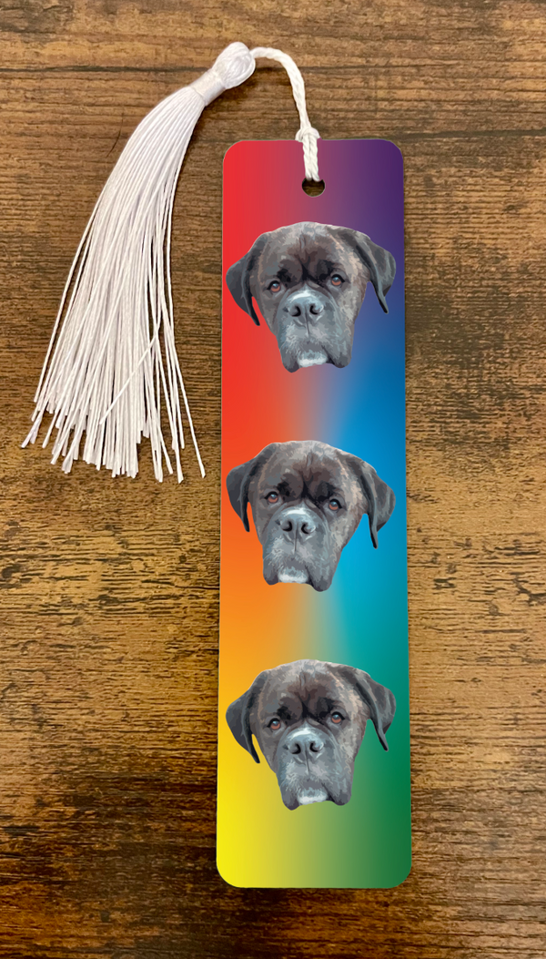 Custom Pet Portrait Bookmark - Pets to Prints