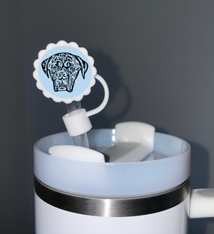 Custom Pet Portrait Straw Cover - Pets to Prints