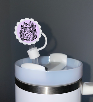 Custom Pet Portrait Straw Cover - Pets to Prints