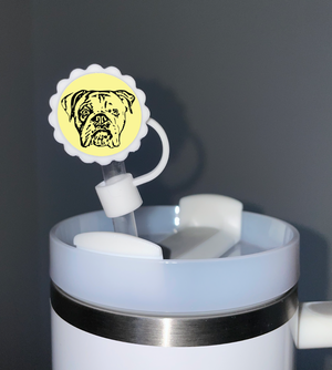 Custom Pet Portrait Straw Cover - Pets to Prints