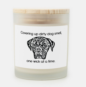 Custom Pet Portrait Candle - 11oz