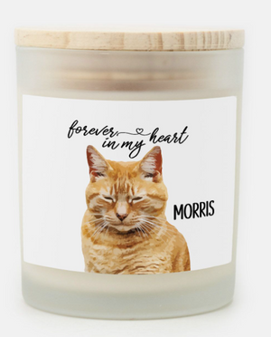 Custom Pet Portrait Candle - 11oz