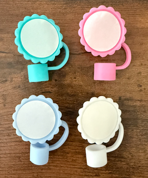 Custom Pet Portrait Straw Cover - Pets to Prints