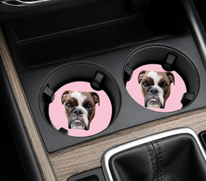 Custom Pet Car Coaster (2 pack)