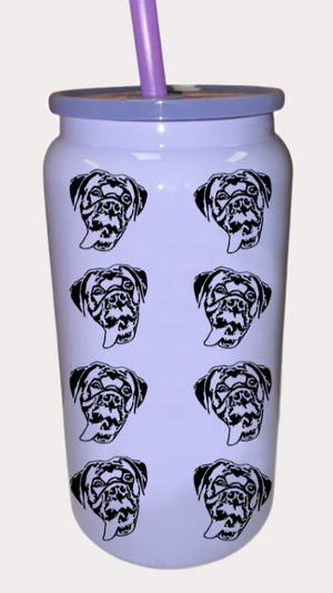Custom Pet Portrait Stainless Steel Cup - Pets to Prints