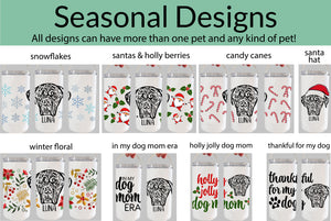 Custom Pet Portrait Insulated Can Cooler 4 in 1 - Pets to Prints