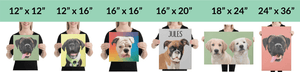 Custom Pet Portrait Canvas | Pets to Prints.