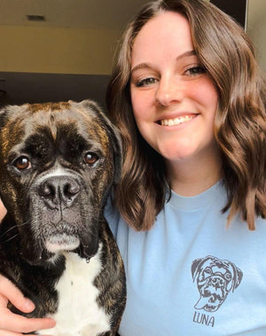Custom Pet Portrait T-Shirt - Pets to Prints
