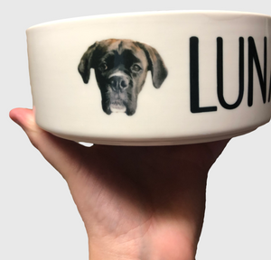 Custom Pet Bowl | Pets to Prints.