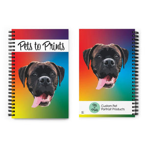 Custom Pet Spiral Notebook | Pets to Prints.