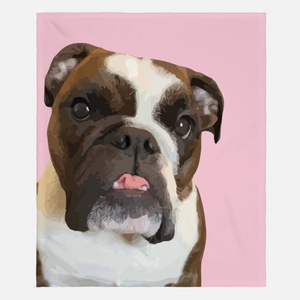 Custom Pet Fleece Blanket | Pets to Prints.