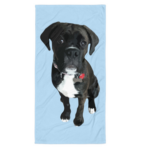Custom Pet Beach Towel | Pets to Prints.