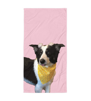 Custom Pet Beach Towel | Pets to Prints.