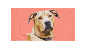 Custom Pet Beach Towel | Pets to Prints.