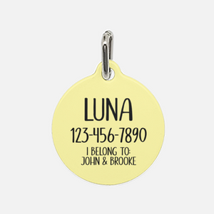 Custom Pet Tag | Pets to Prints.