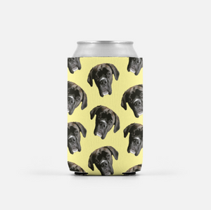 Custom Pet Can Koozie 2 Pack - Repeating Pattern | Pets to Prints.