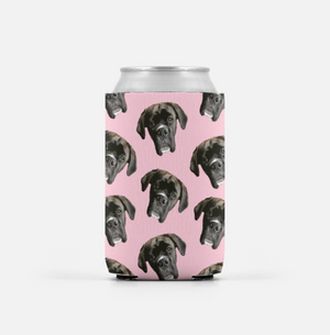 Custom Pet Can Koozie 2 Pack - Repeating Pattern | Pets to Prints.