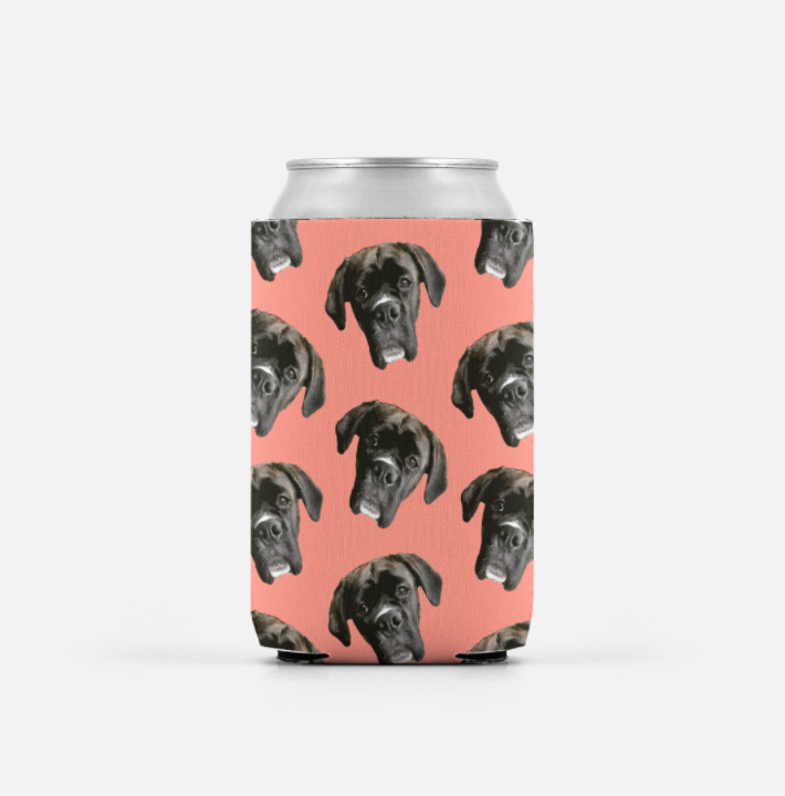 Custom Pet Art Drink Koozie – Pop Your Pup!™