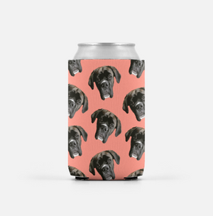 Custom Pet Can Koozie 2 Pack - Repeating Pattern | Pets to Prints.