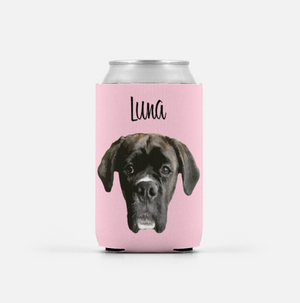 Custom Pet Can Koozie 2 Pack - Single Image | Pets to Prints.