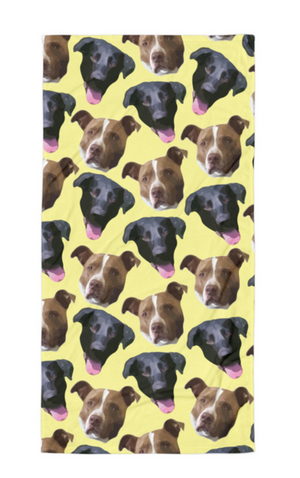 Custom Pet Beach Towel | Pets to Prints.