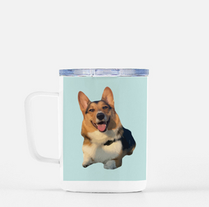 Custom Pet Travel Mug | Pets to Prints.