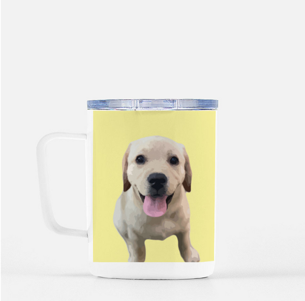 Custom Pet Travel Mug | Pets to Prints.