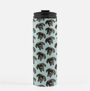 Custom Pet Thermal Tumbler - 16oz | Pets to Prints.