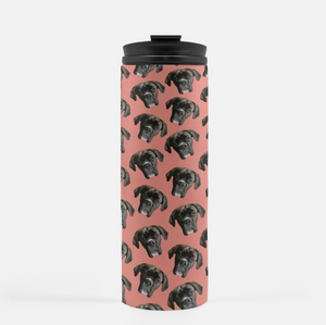 Custom Pet Thermal Tumbler - 16oz | Pets to Prints.