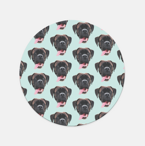 Custom Pet Mouse Pad - Round | Pets to Prints.