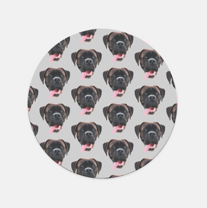 Custom Pet Mouse Pad - Round | Pets to Prints.