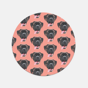 Custom Pet Mouse Pad - Round | Pets to Prints.