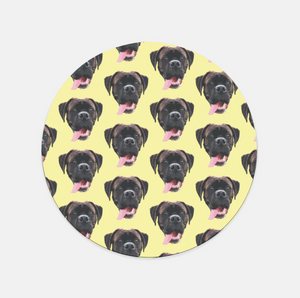 Custom Pet Mouse Pad - Round | Pets to Prints.