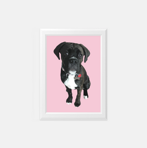 Custom Pet Print 5x7 | Pets to Prints.
