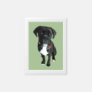 Custom Pet Print 5x7 | Pets to Prints.