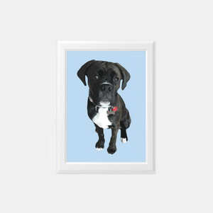 Custom Pet Print 5x7 | Pets to Prints.