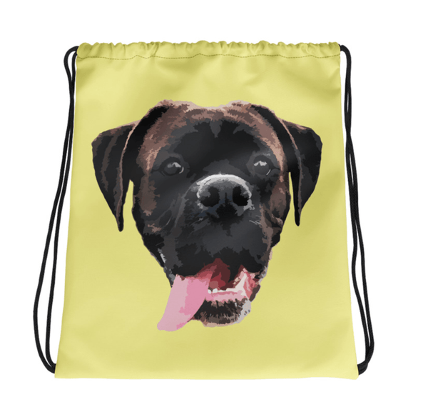 Custom Pet Drawstring Bag | Pets to Prints.