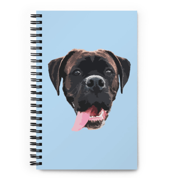 Custom Pet Spiral Notebook | Pets to Prints.