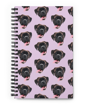 Custom Pet Spiral Notebook | Pets to Prints.