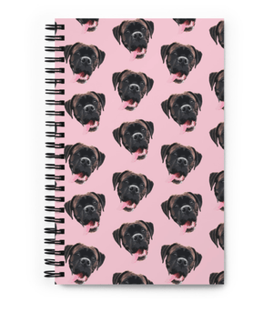 Custom Pet Spiral Notebook | Pets to Prints.