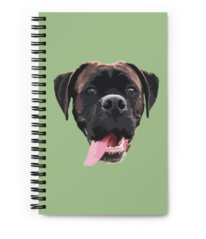 Custom Pet Spiral Notebook | Pets to Prints.