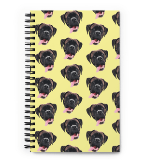 Custom Pet Spiral Notebook | Pets to Prints.