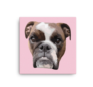 Custom Pet Portrait Canvas | Pets to Prints.